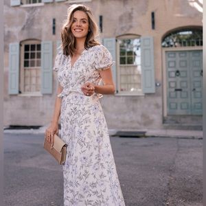 Gal Meets Glam Cassidy Floral Dress